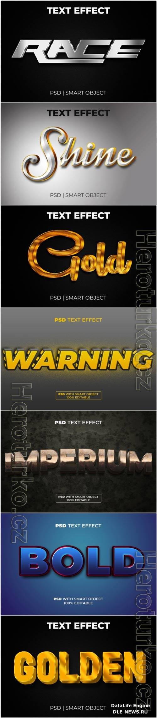 Psd text effect set vol 317