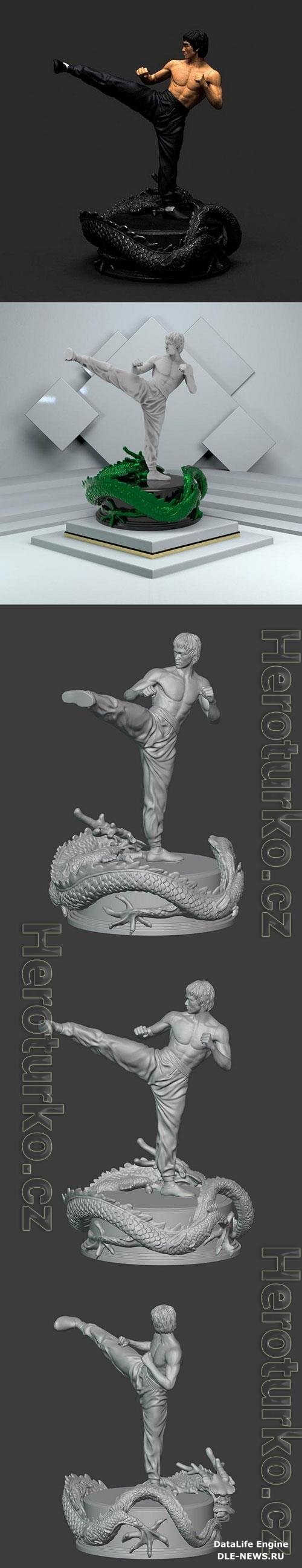 3D Print Models Bruce Lee