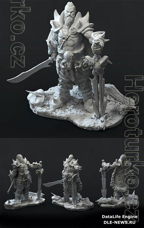 3D Print Models Barbarian
