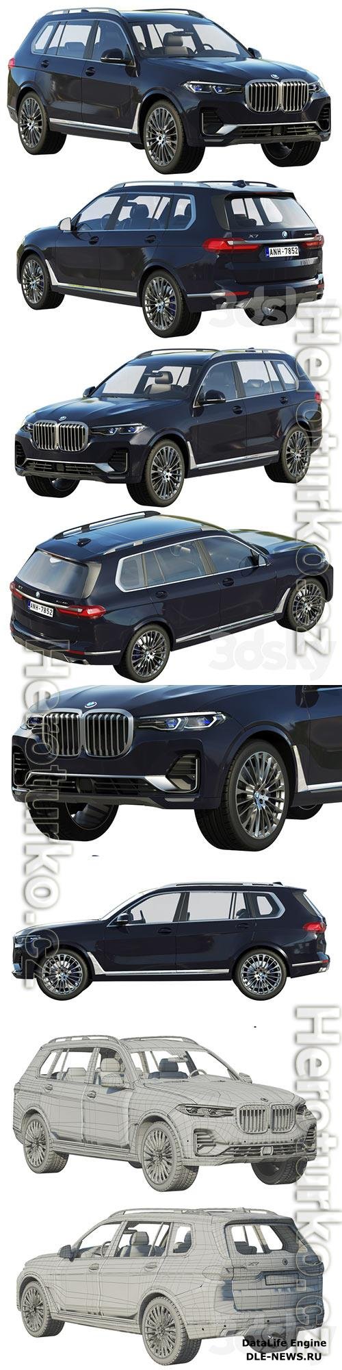 BMW X7 3D Model
