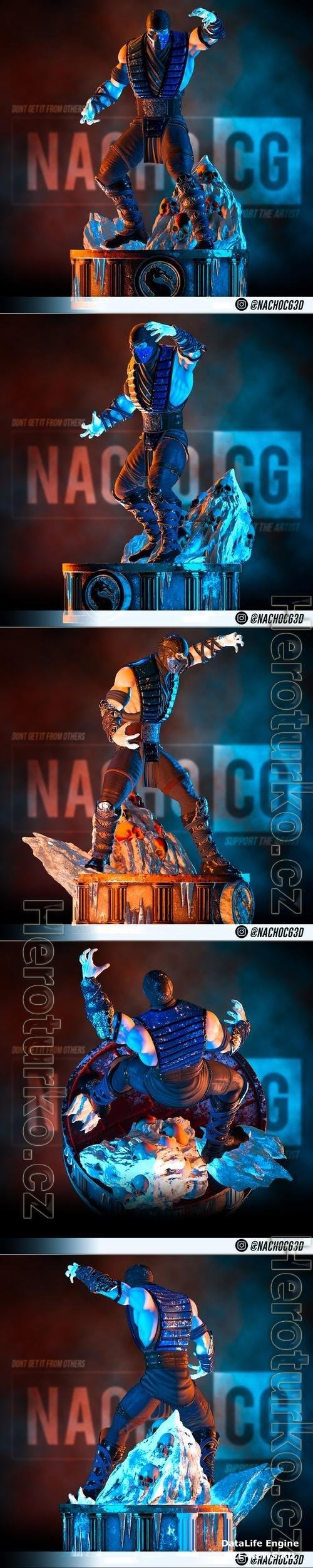 Nacho CG - Sub Zero from MK 3D Print