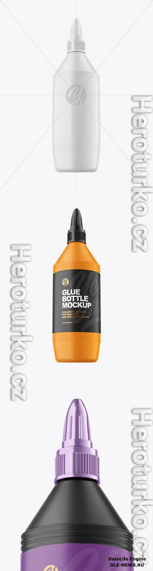 Matte Glue Bottle Mockup 86494
