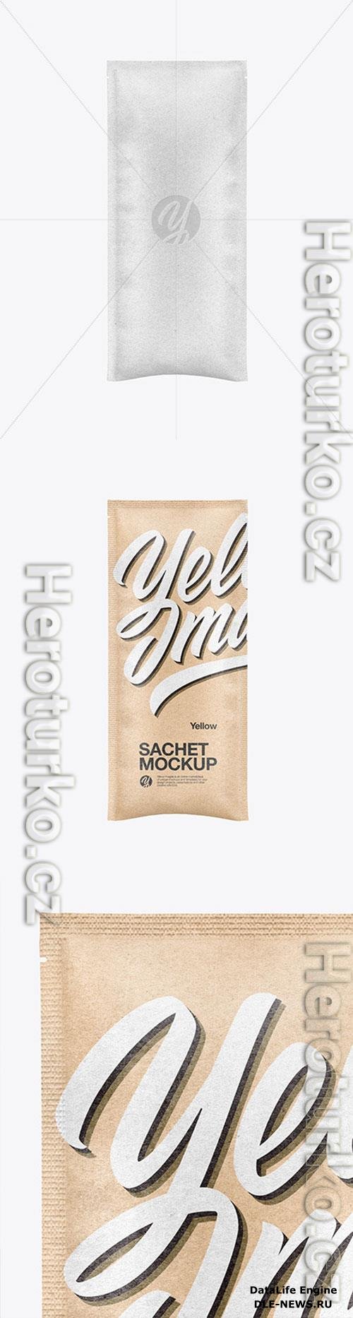 Kraft Paper Sachet Mockup 86400