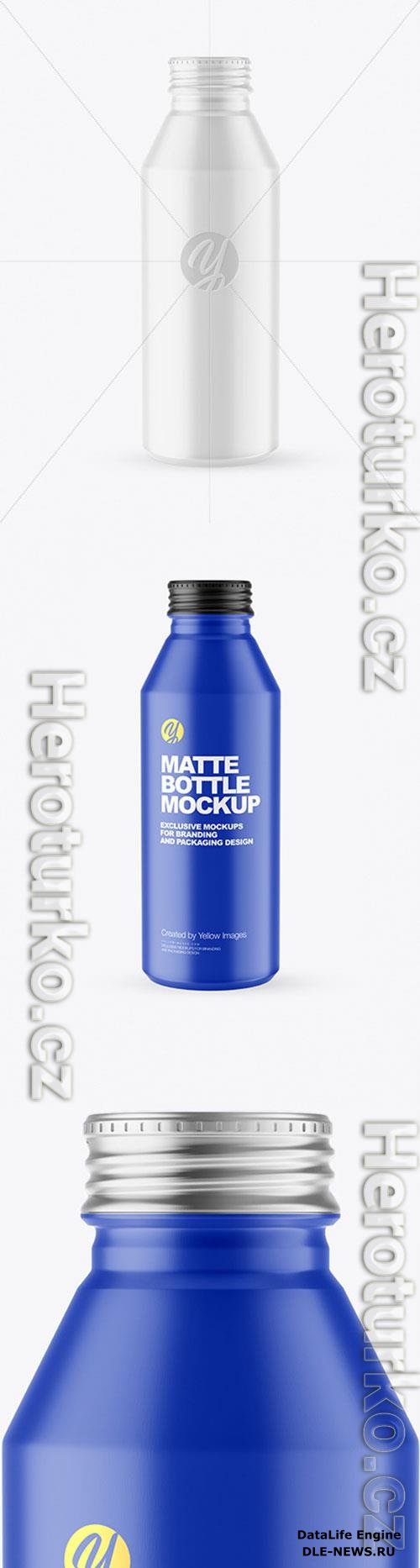 Matte Drink Bottle Mockup 86549