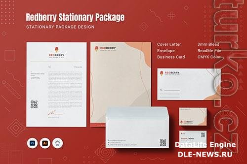 Redberry Stationary device for brand identity