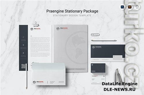 Praengine Stationary device for brand identity