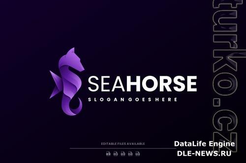 Seahorse Gradient Logo