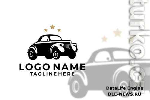 Old Car Logo Design