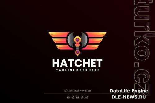 Hatchet Gradient Colorful Logo