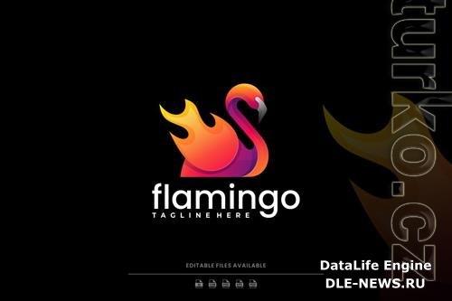 Flamingo Gradient Logo