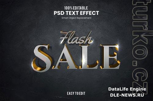 Fresh sale text effect  psd design