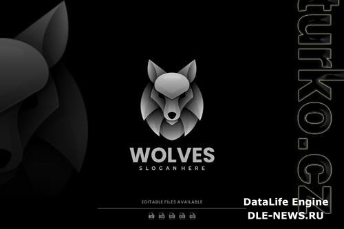 Wolf Gradient Logo