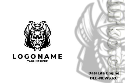 Samurai Logo Design Vector