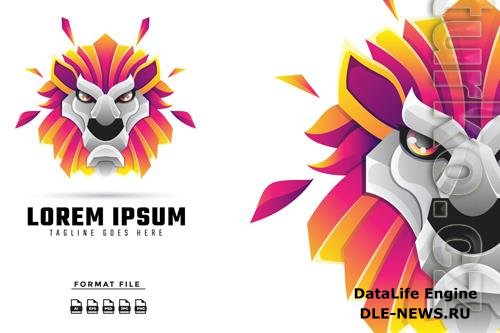 Lion Gradient Logo