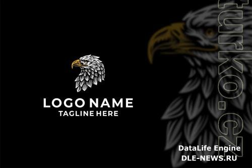 Eagle Head Logo Design Vector