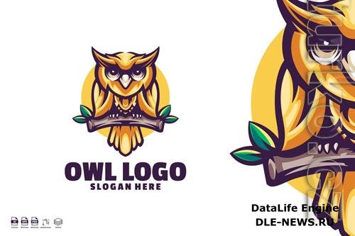 Owl logo template