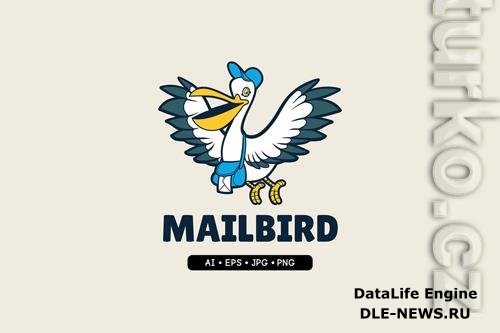 Mailbird - Mascot Logo