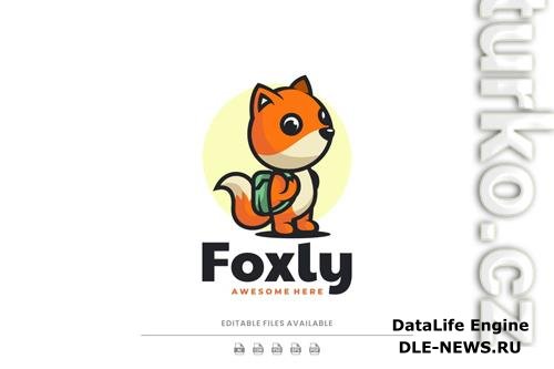 Fox Cartoon Logo