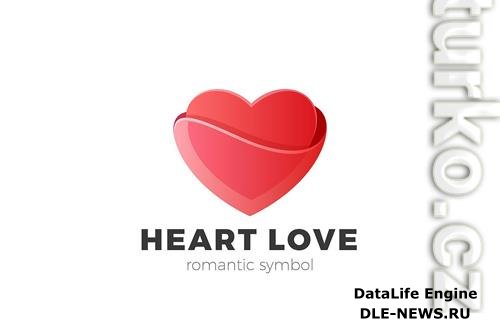 Heart Love Logo Valentines Day Romantic