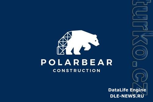 Polar Bear Construction Logo