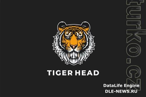 Tigre Head Mascot Design