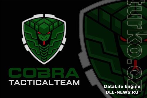 Tactical Cobra Snake Logo design templates