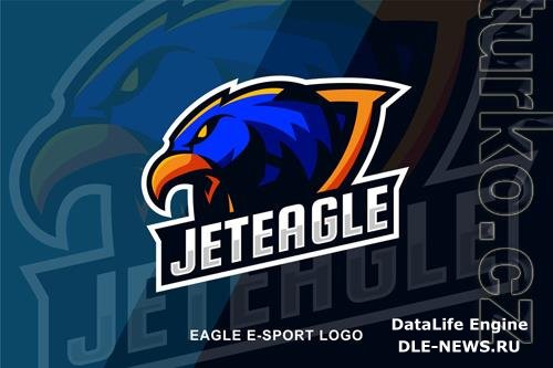 Eagle E Sport Logo design templates