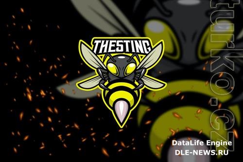 Sting Bee - Esport Logo Template