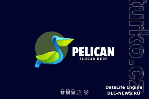 Pelican Gradient Logo template