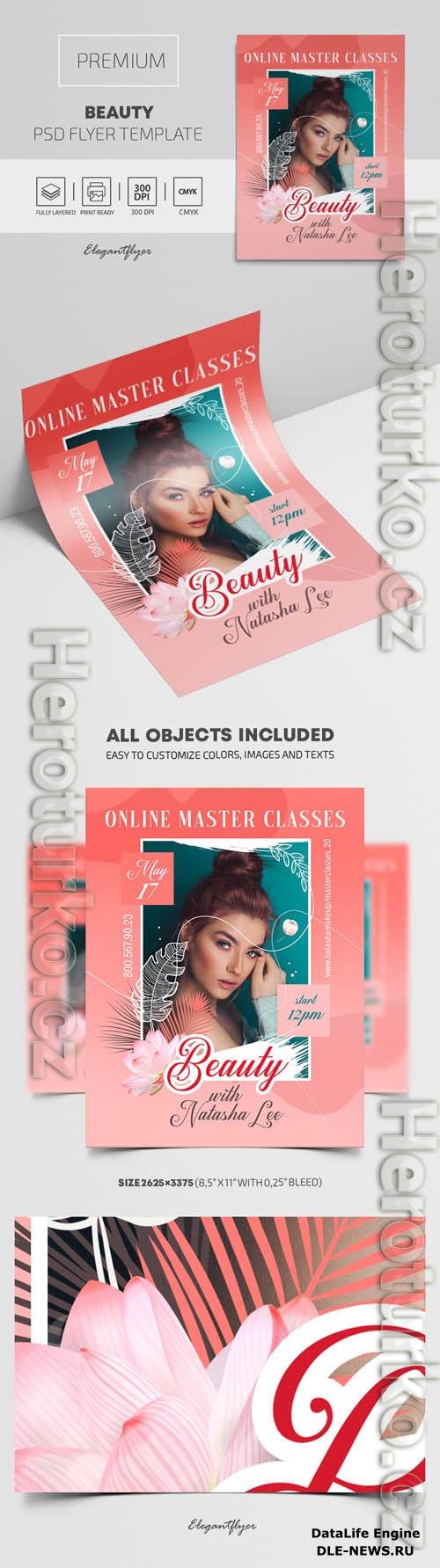 Beauty Premium PSD Flyer Template