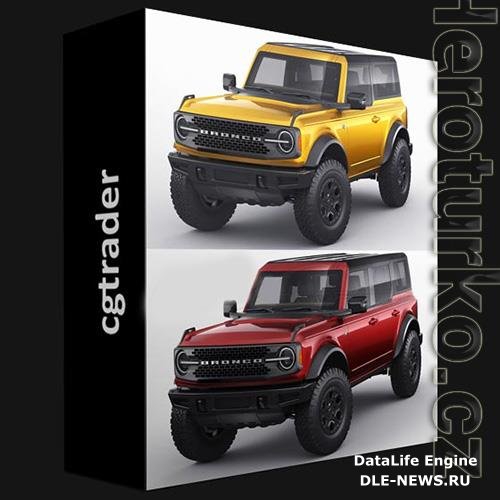 CGTRADER  BRONCO 2021 4-DOOR AND 2-DOOR 3D MODEL