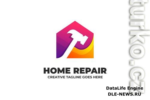 Building House Repair Construction Logo