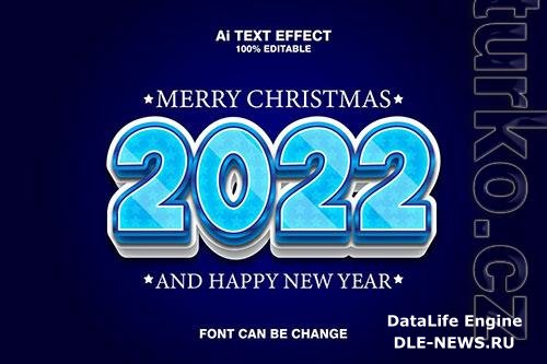 2022 3d Text Effect