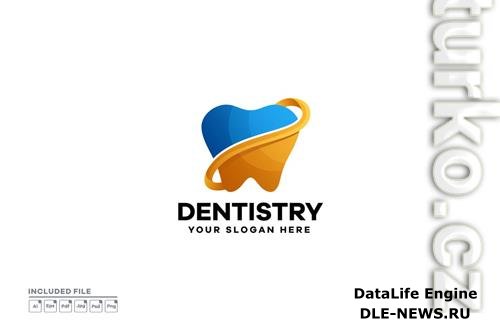 Dentistry Gradient Logo Design