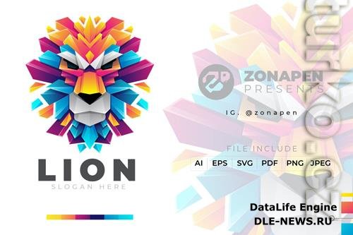 Lion Gradient Logo