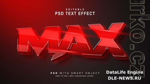 GLOW Text Effect Psd