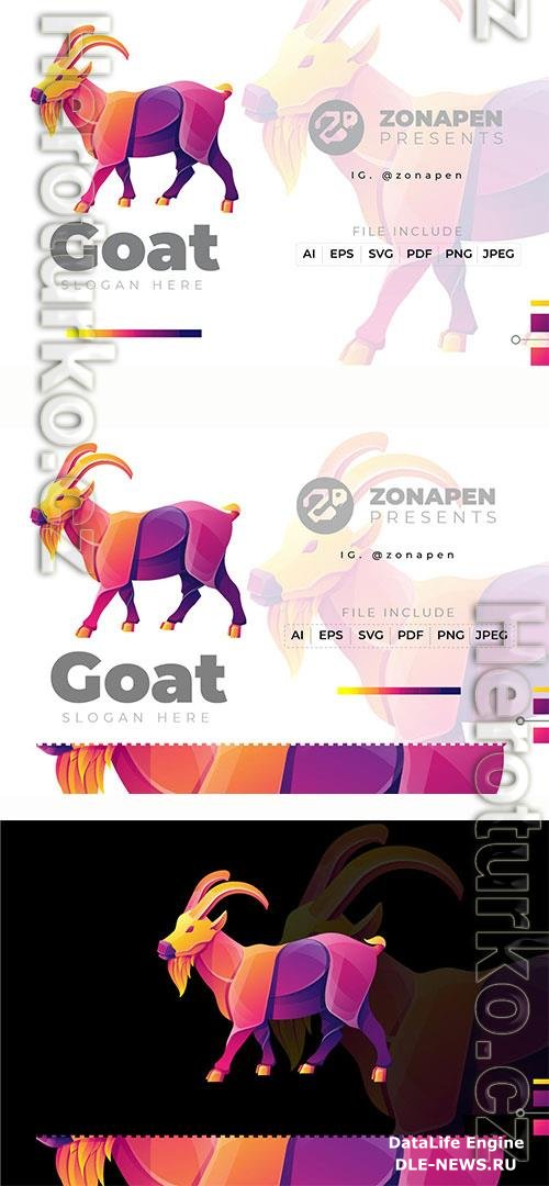 Goat Gradient Logo