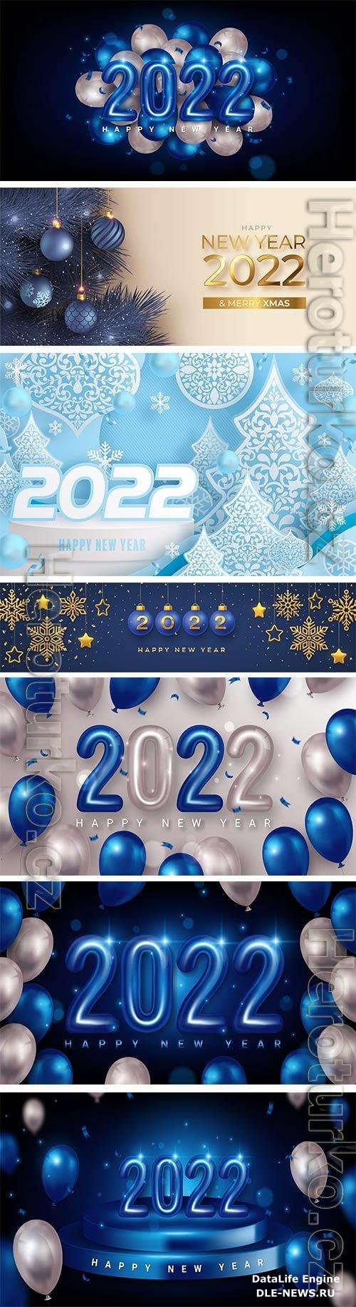 2022 number made by sparkle lights with golden happy new year concept