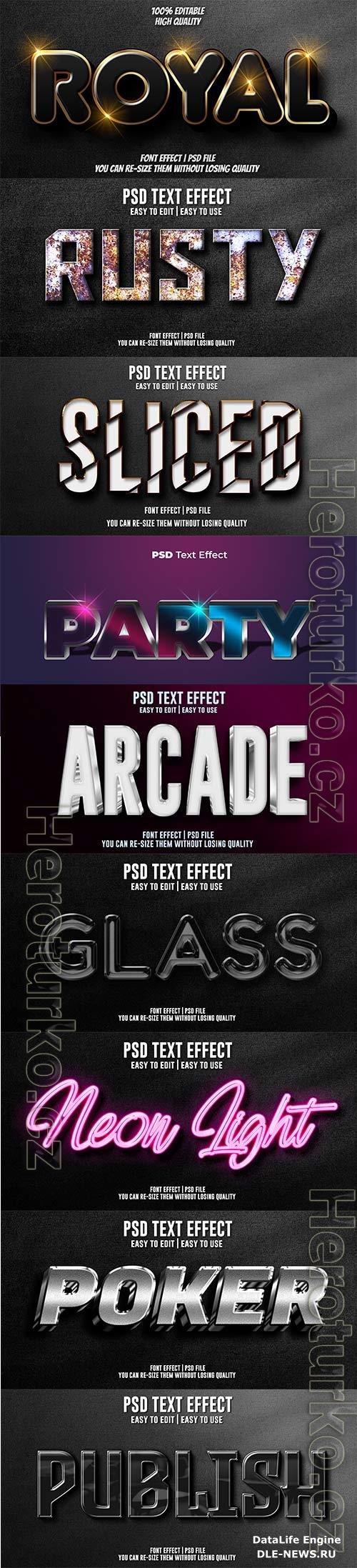 Psd text effect set vol 20