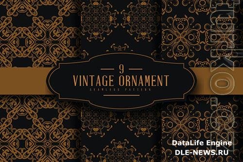 Vintage Ornament Seamless Pattern