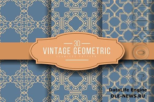 Vintage Geometric Seamless Pattern