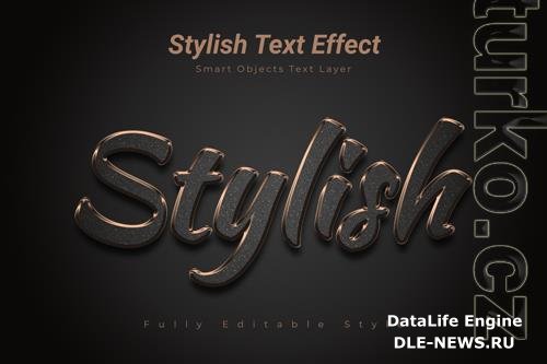 Stylish text effect psd