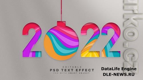 2022 paper text effect psd