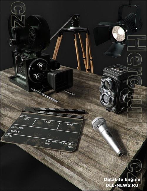 Vintage Film Props