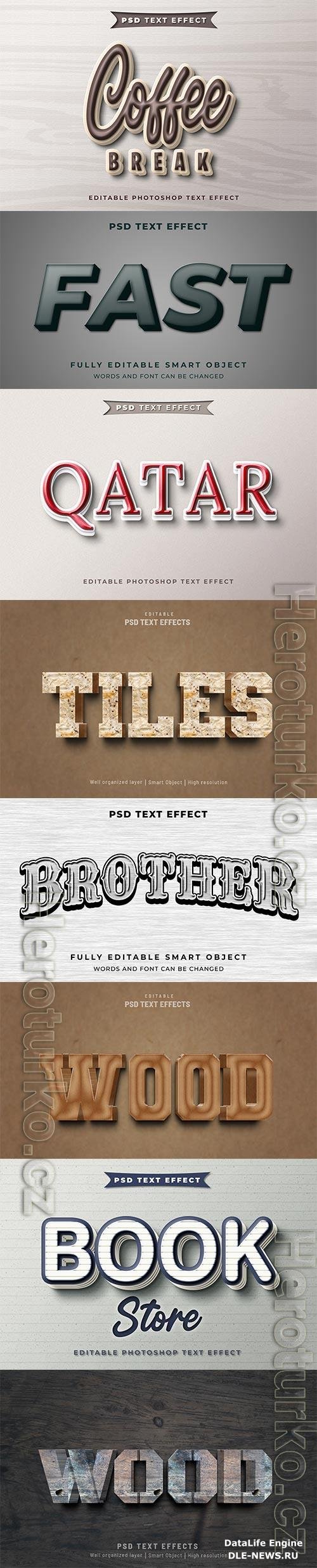 Psd text effect set vol 231