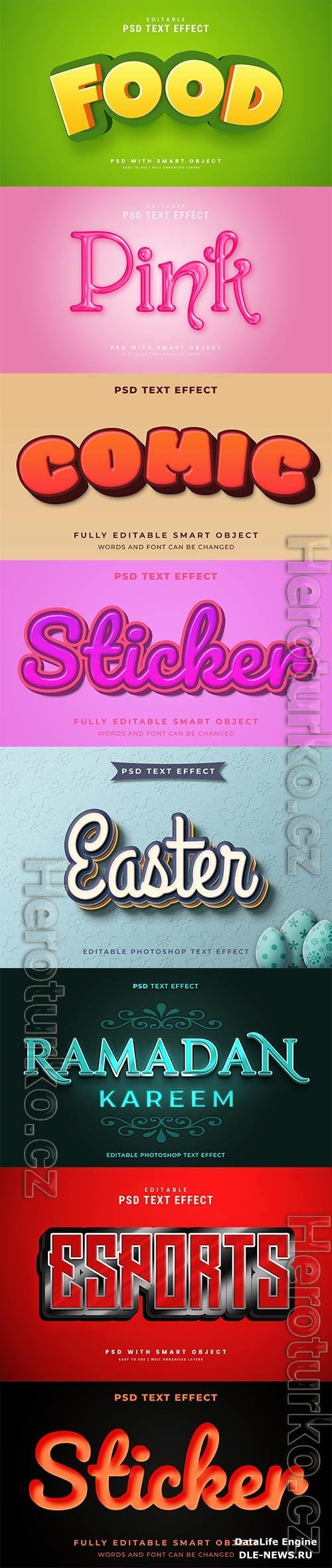 Psd text effect set vol 230