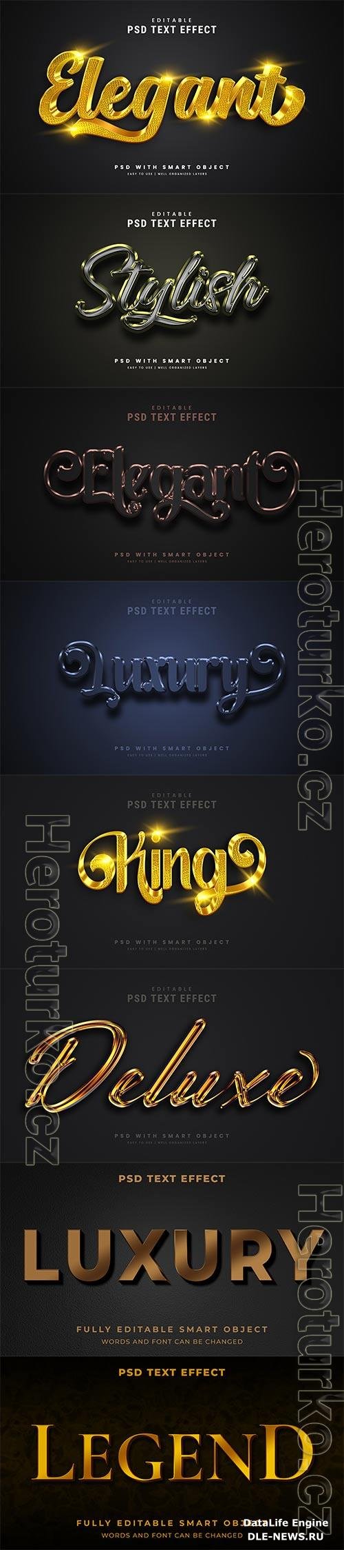 Psd text effect set vol 229