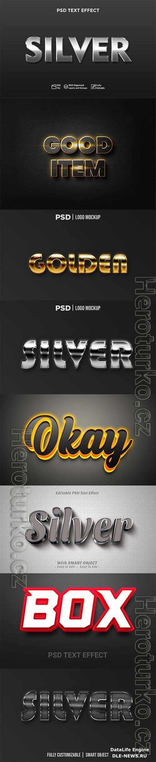 Psd text effect set vol 228