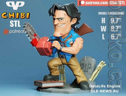 3DXM - Ash Evil Dead Chibi