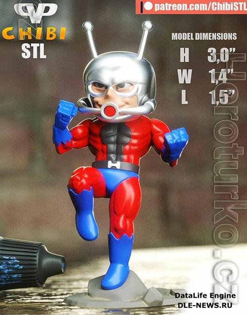 3DXM - Ant-Man Chibi (Marvel)
